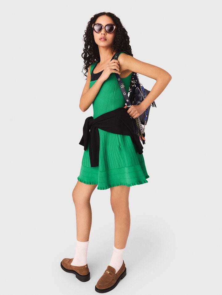 Robe patineuse en  maille