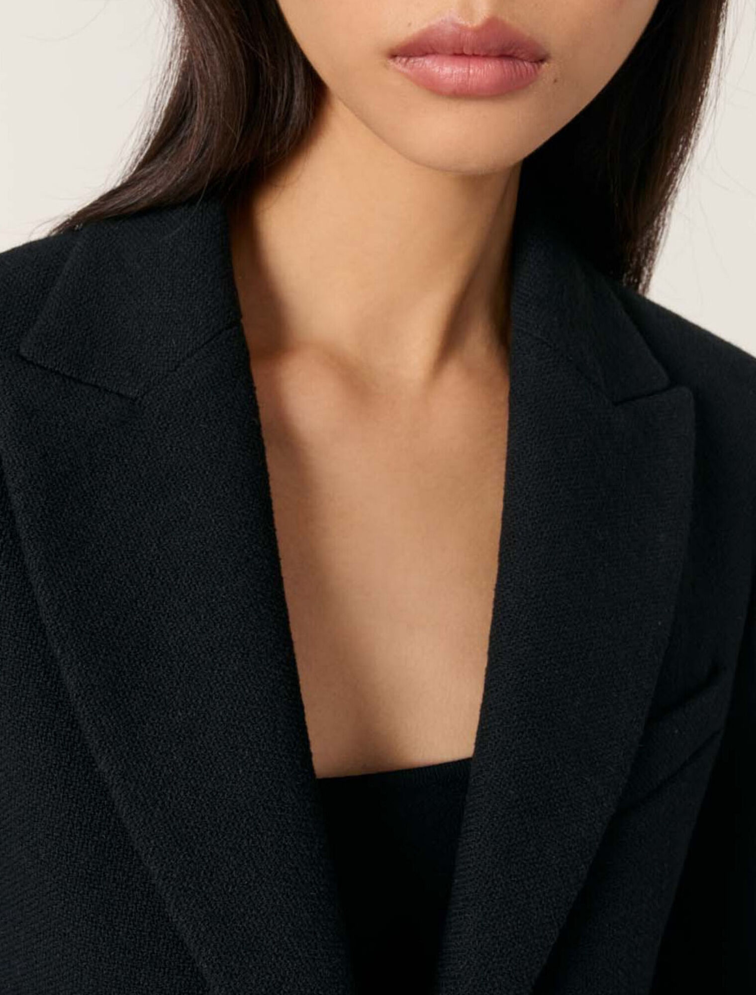 Slim-fit suit jacket