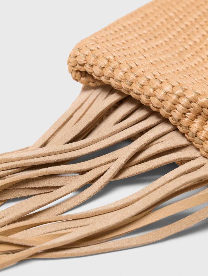 Pochette Miss M pouch effet naturel