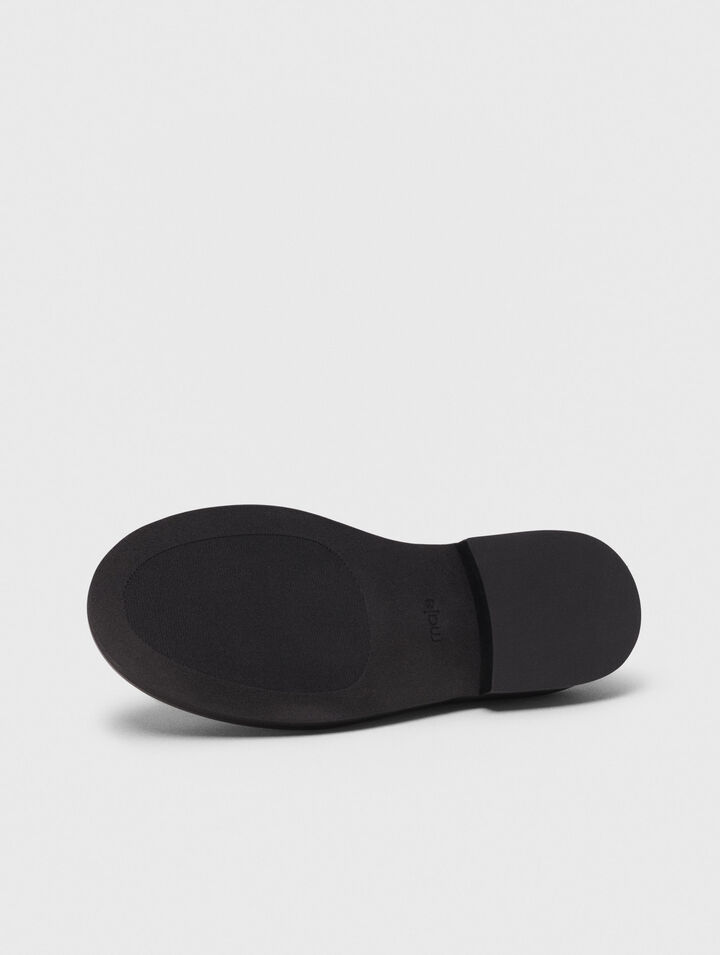Mocassins en cuir