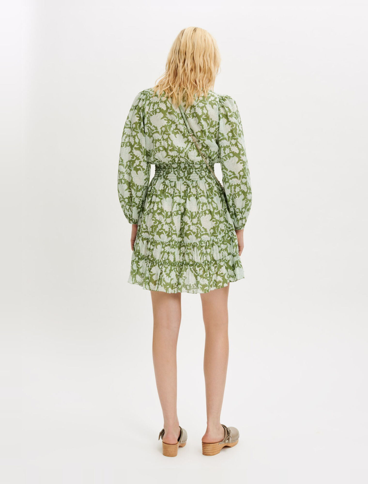 Robe courte imprimée