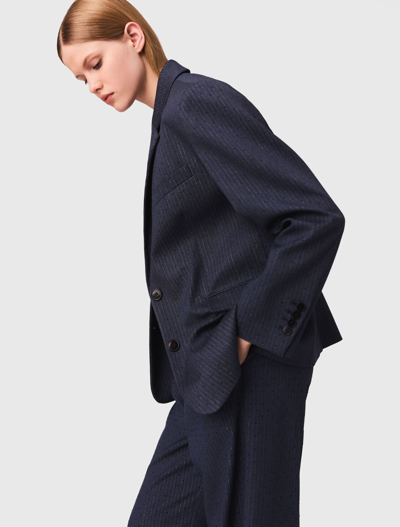 Rhinestone suit jacket