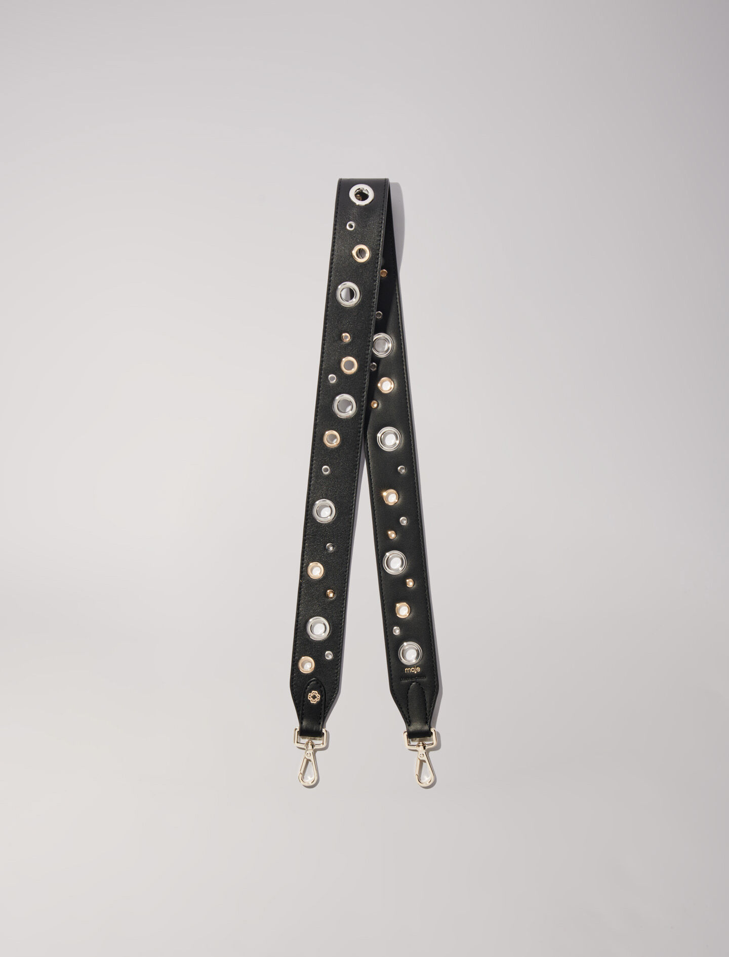 Bandouliere en cuir et illets