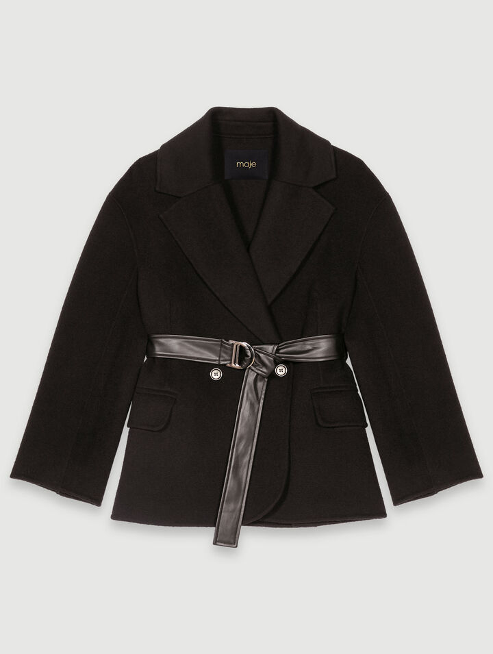 Manteau court noué
