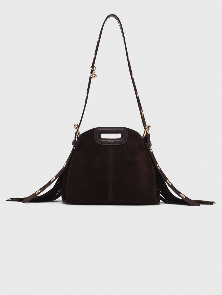Suede leather Miss M Mini bag