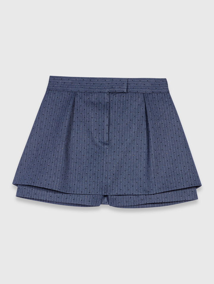 Rhinestone shorts
