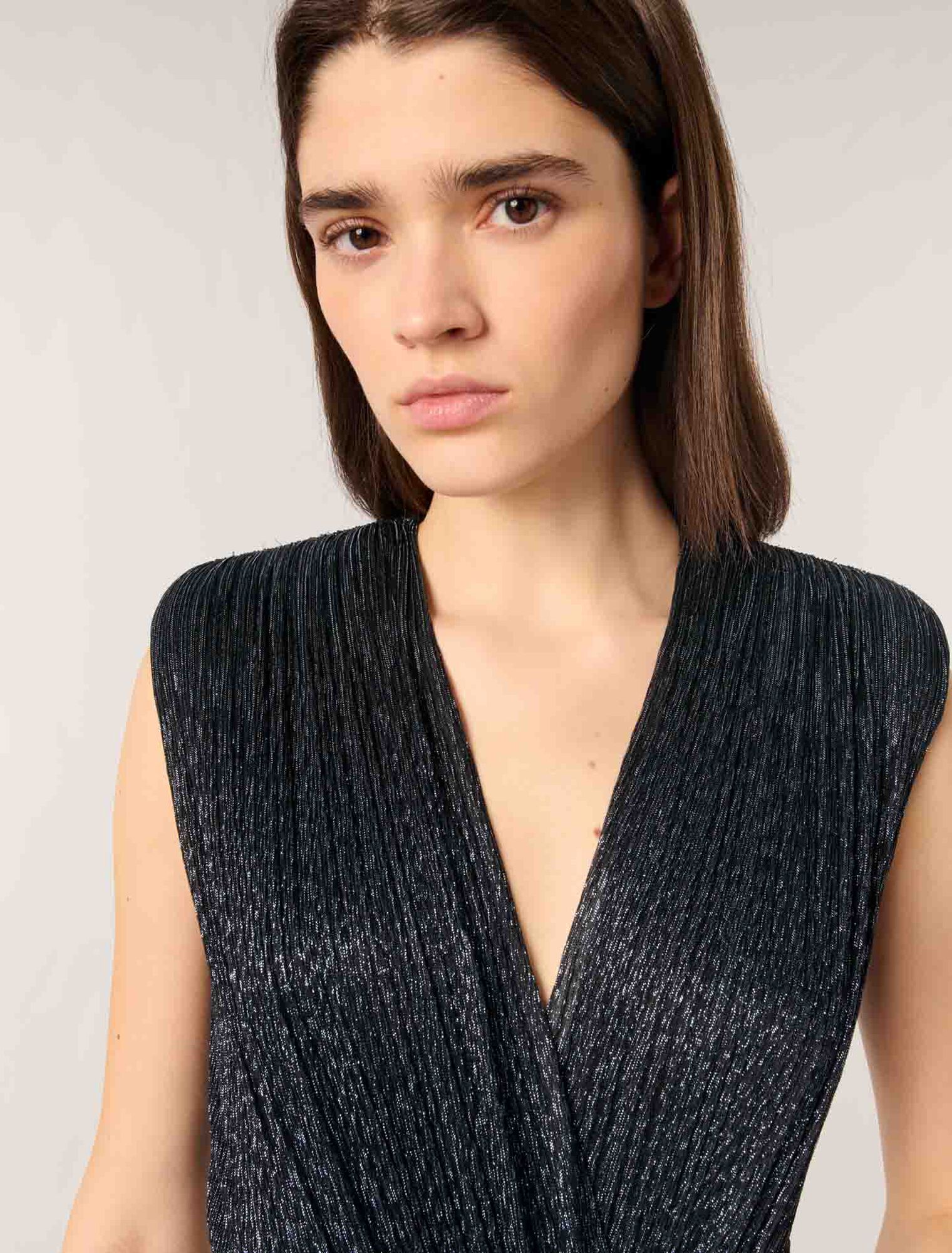 Short metallic dress