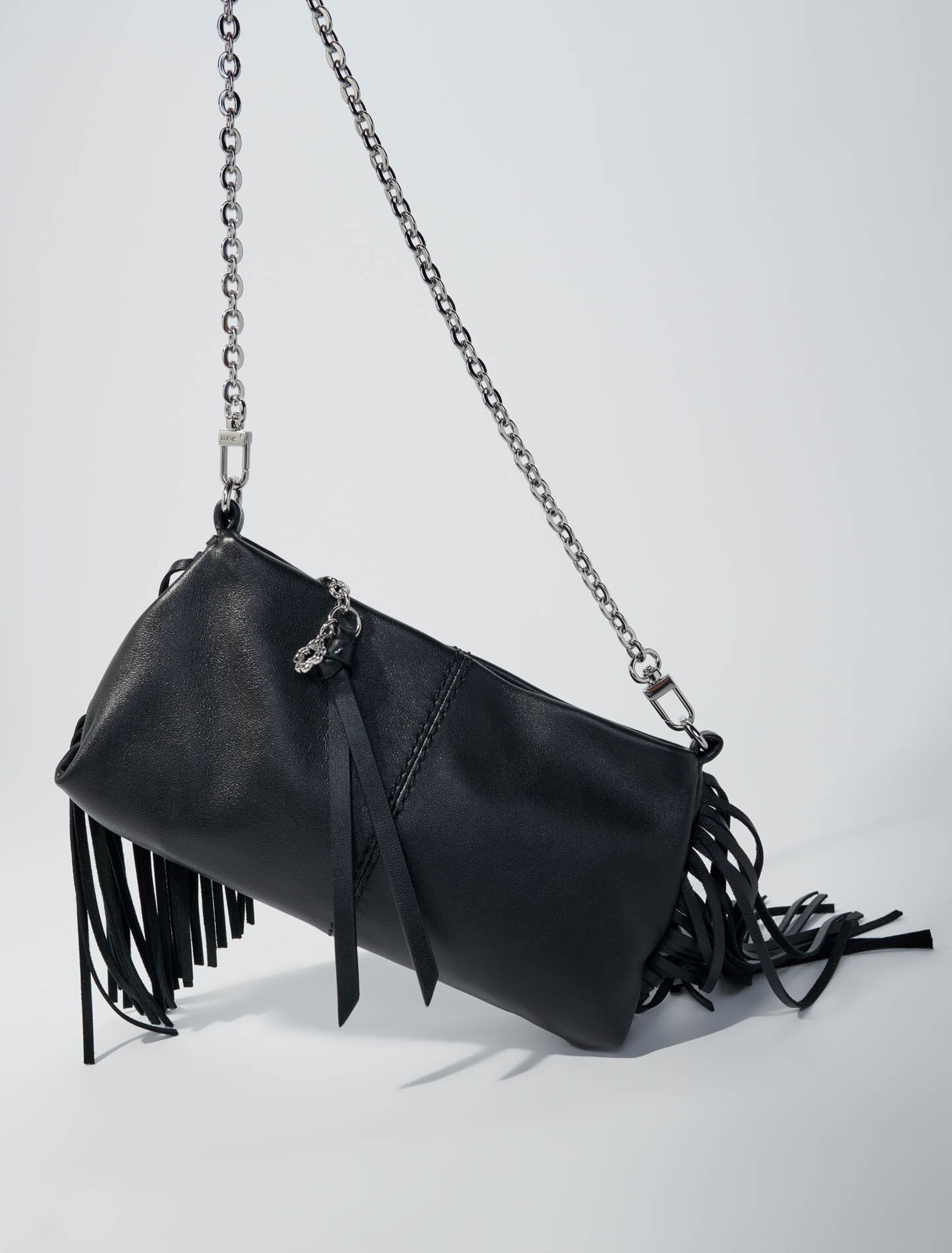 Pochette Miss M pouch en cuir lisse