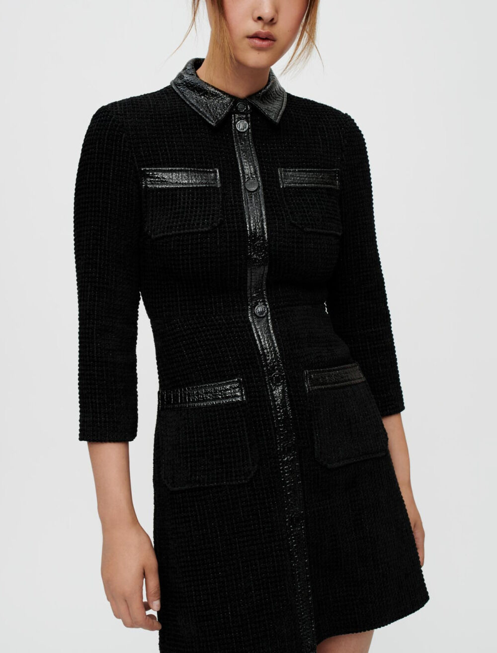 Robe velours maje cheap