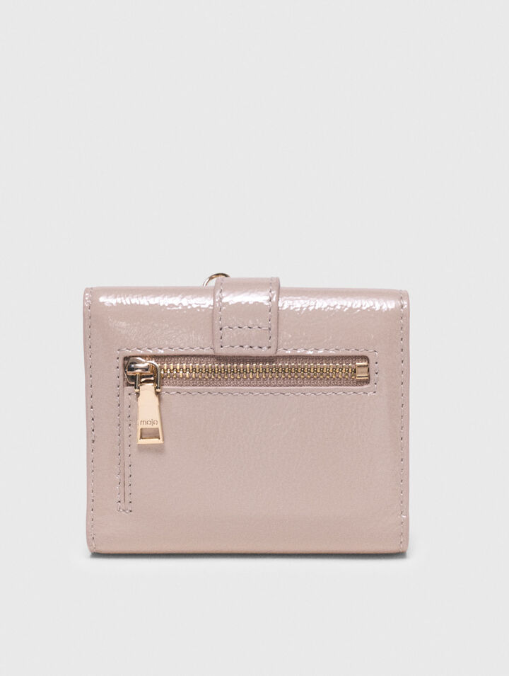 Portefeuille Miss M en cuir naplak