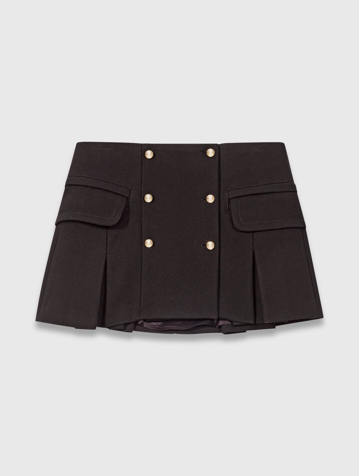Mini jupe tailleur