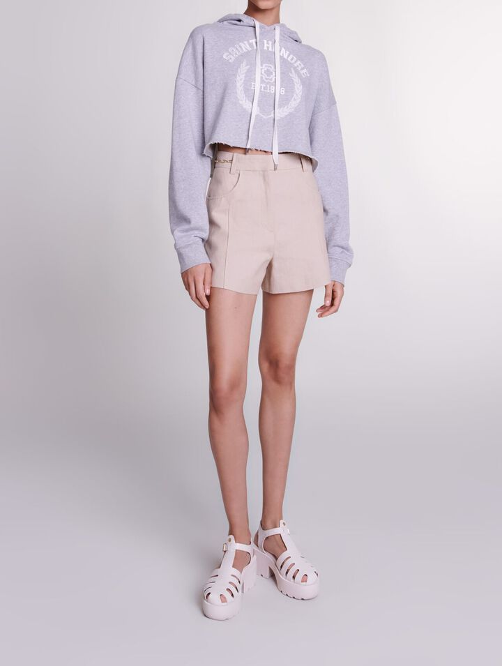 Sweat croppé Saint Honoré