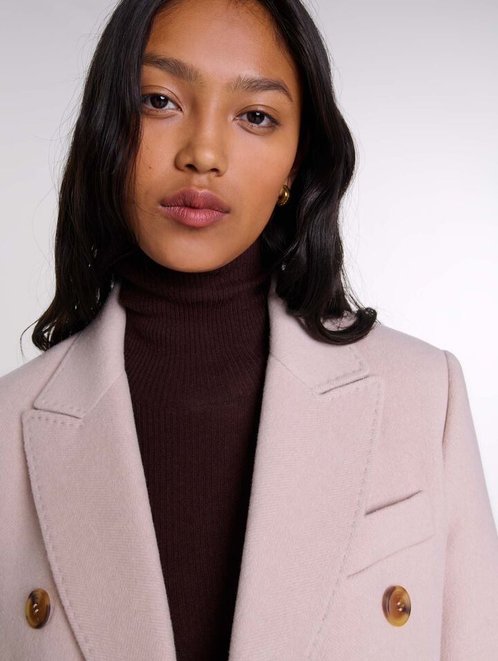 Manteau long doublé