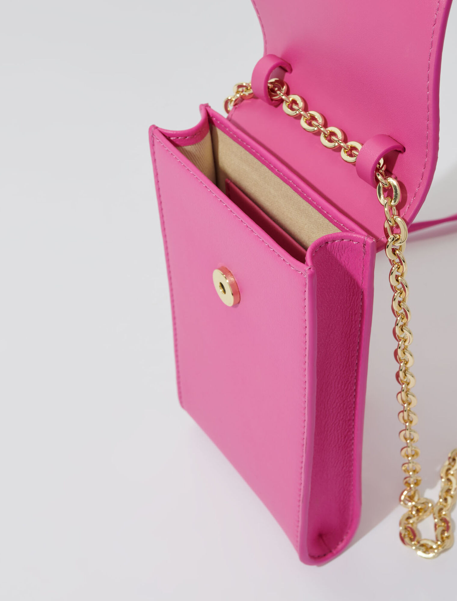 Pochette de téléphone en cuir
