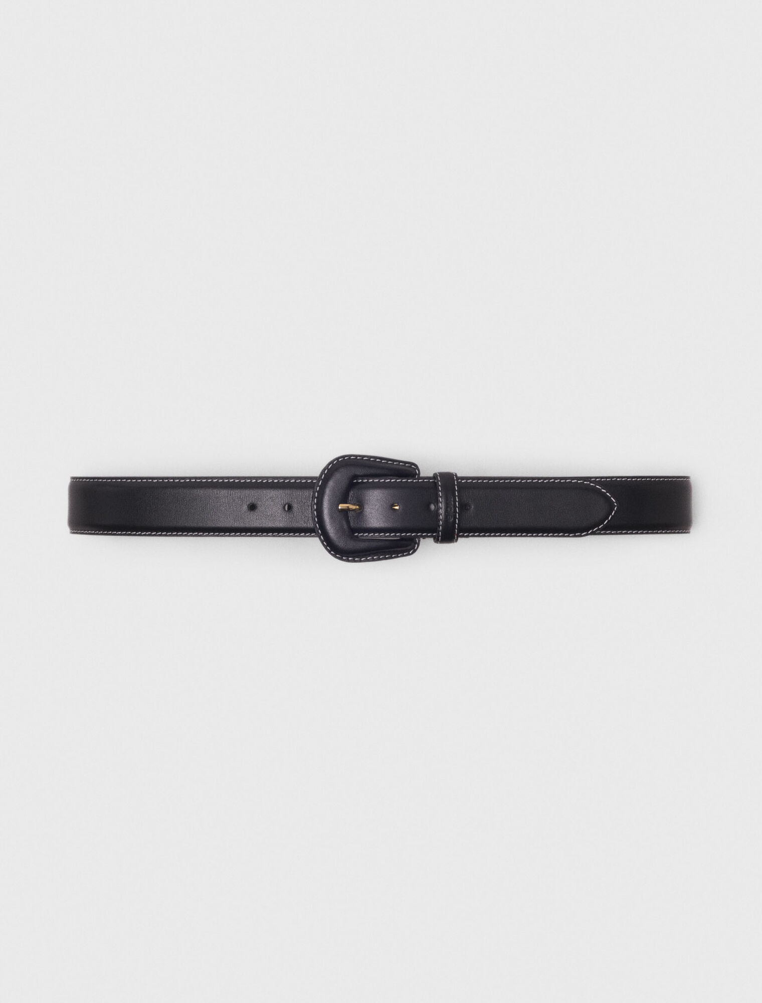 Leather belt