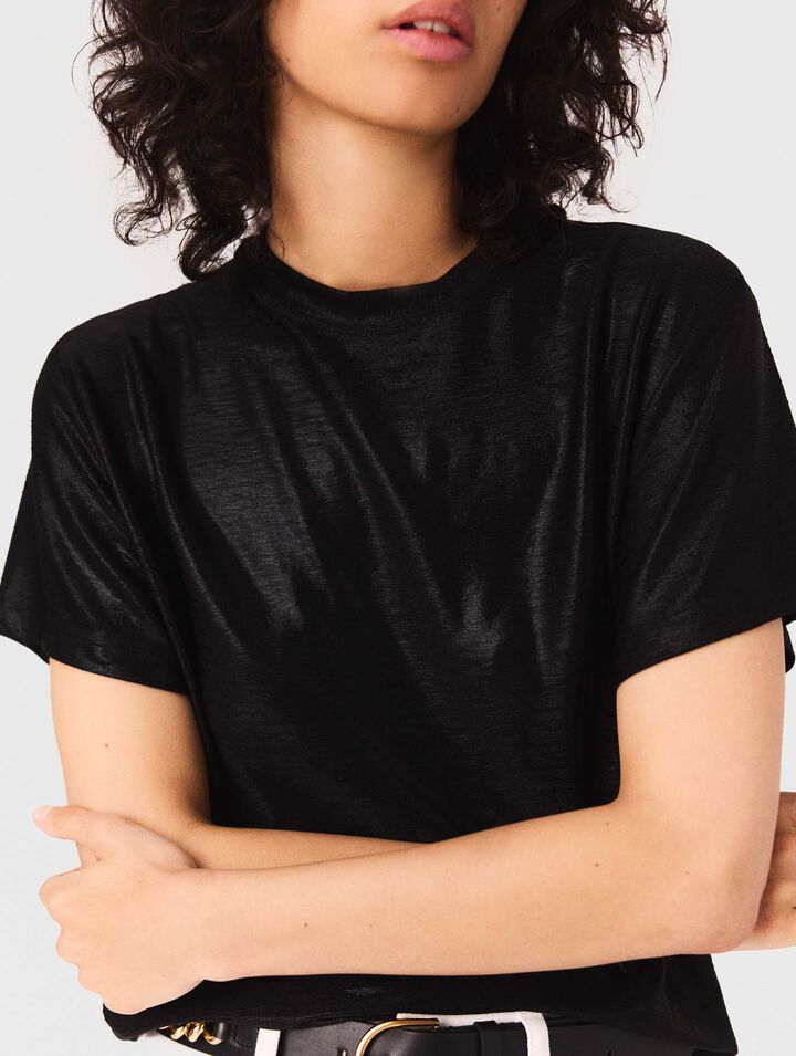 Tee-shirt lamé