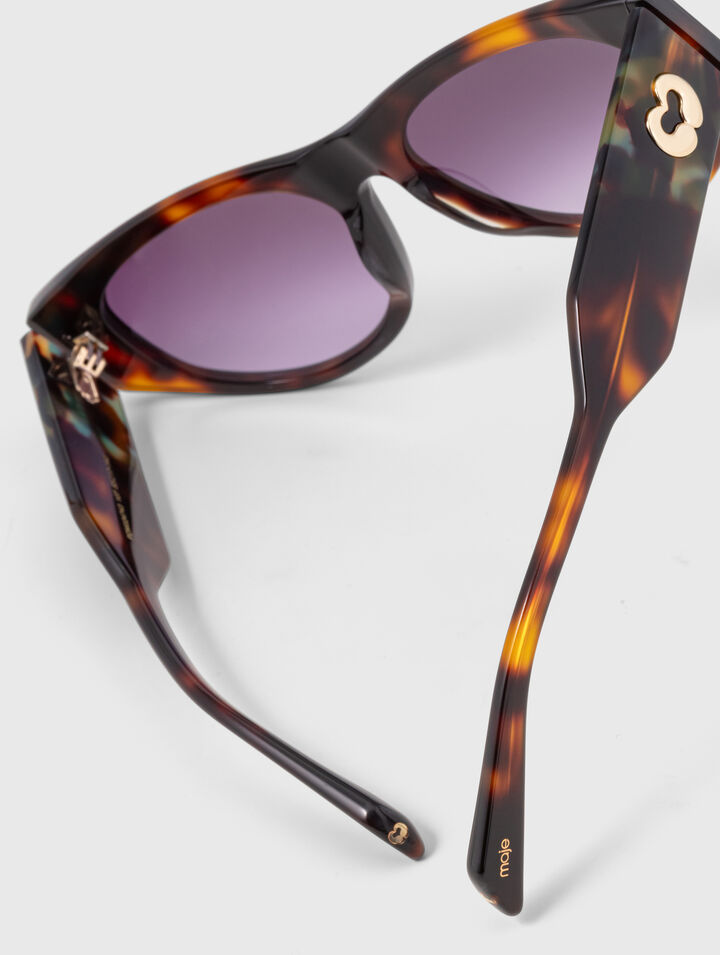 Lunettes r&eacute;tro en ac&eacute;tate