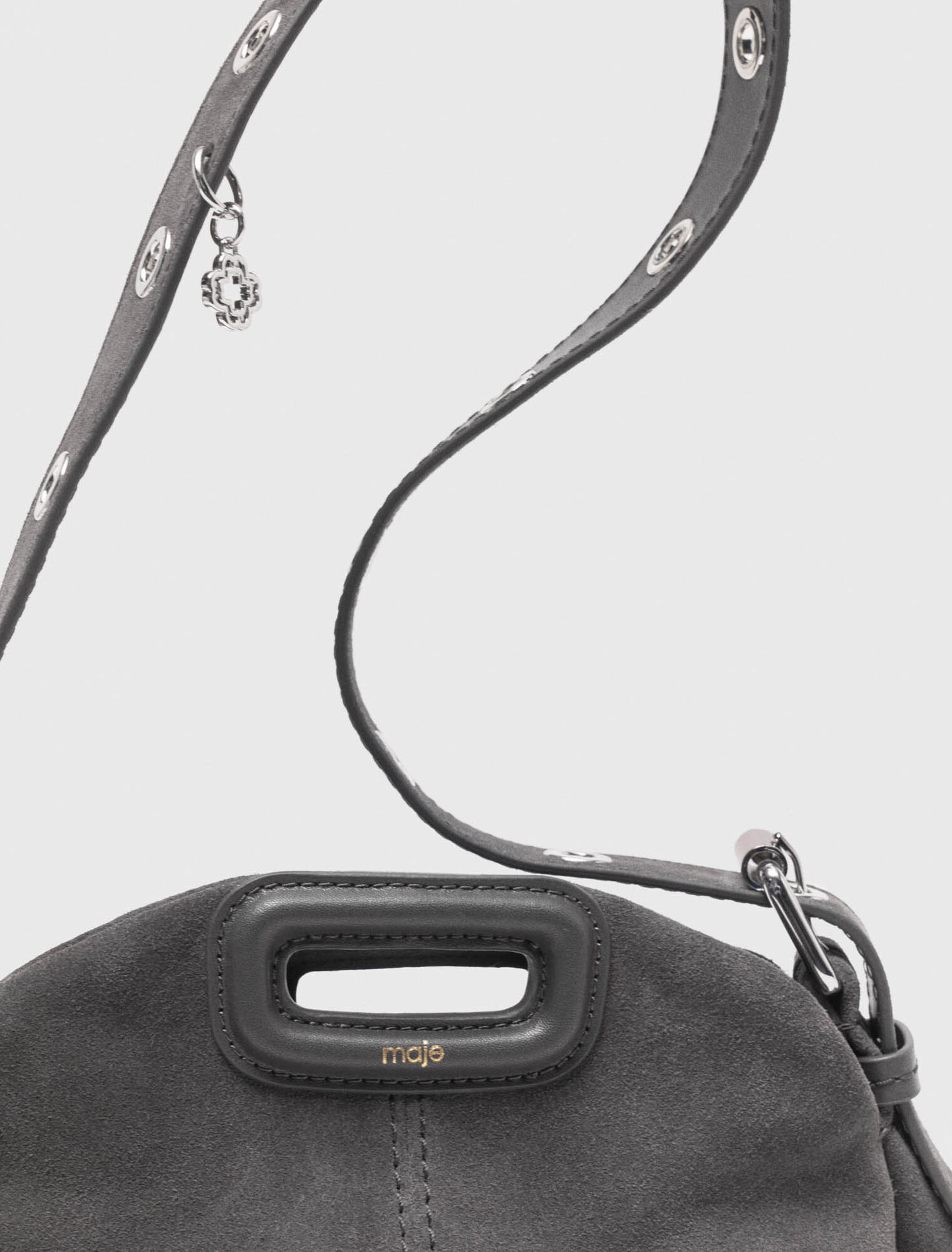 Miss M mini suede bag