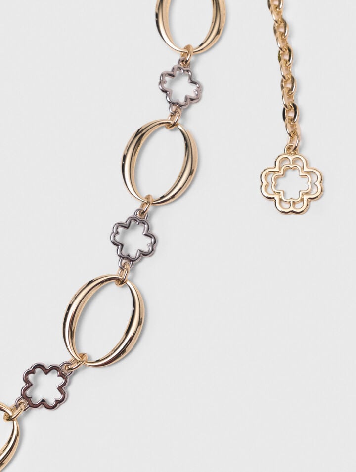 Ceinture bijoux maillons clover