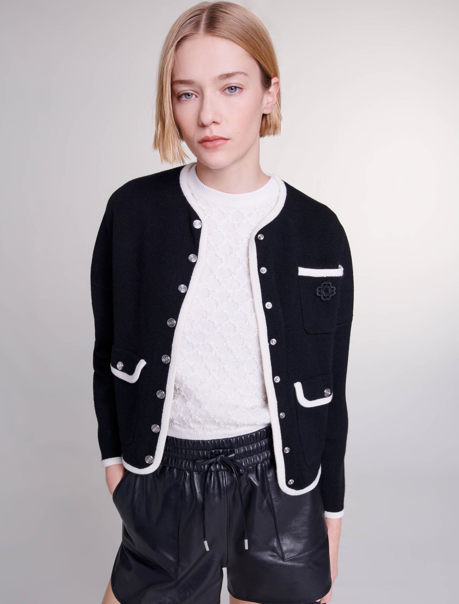 Cardigan en maille
