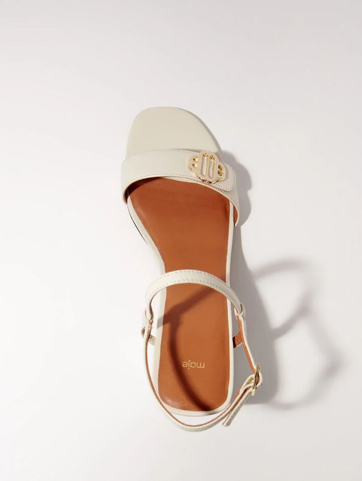 Sandales en cuir
