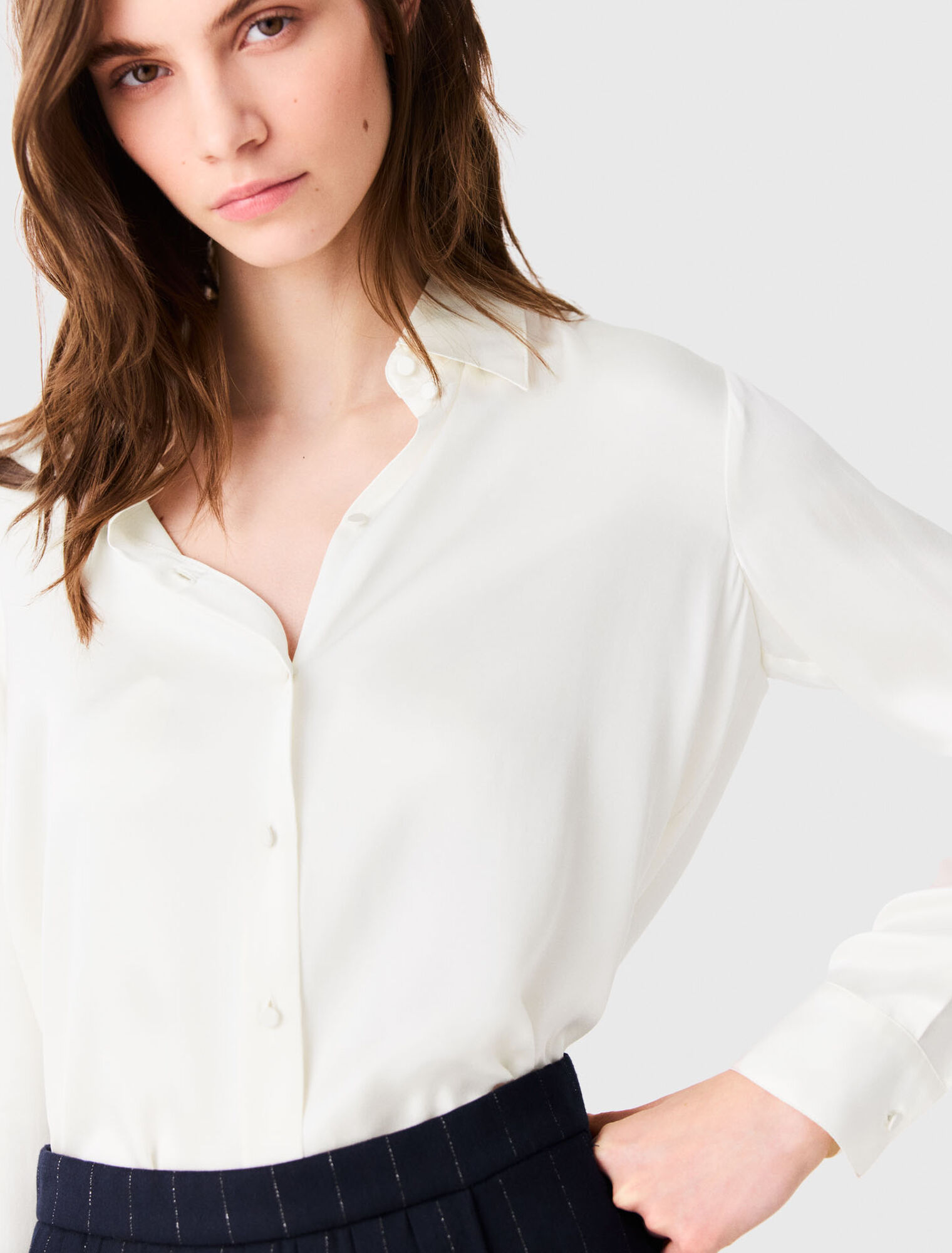 Chemise en soie