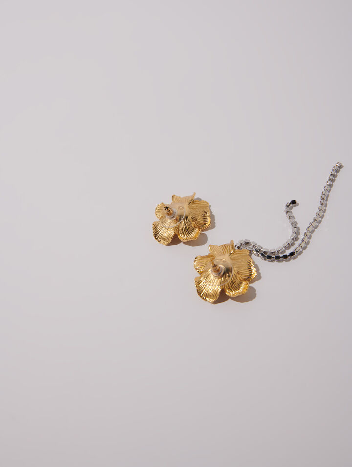 Boucles d'oreilles fleurs