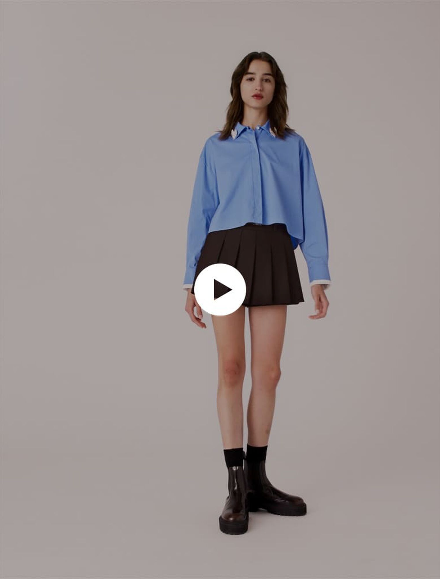 Chemise avec bijoux amovible