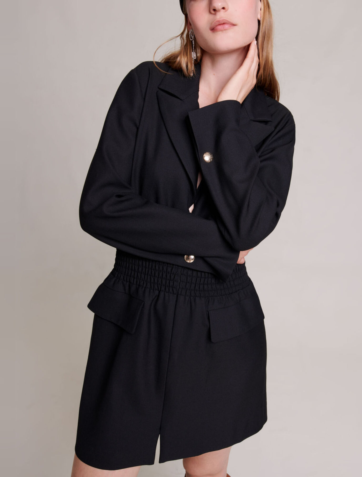 Robe courte smoking
