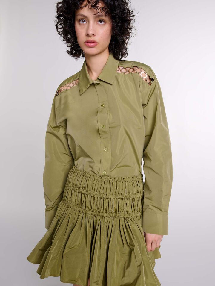 Chemise ajourée