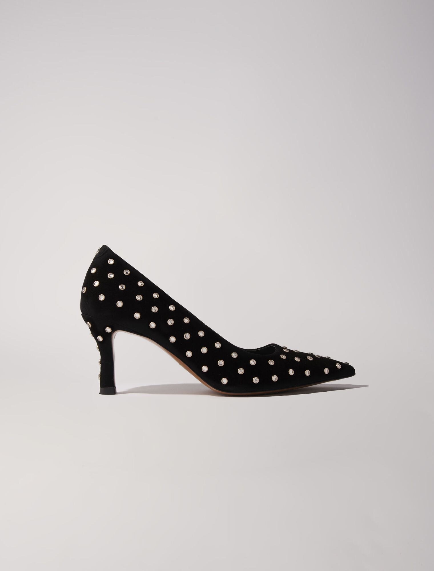 Escarpins pointus à strass