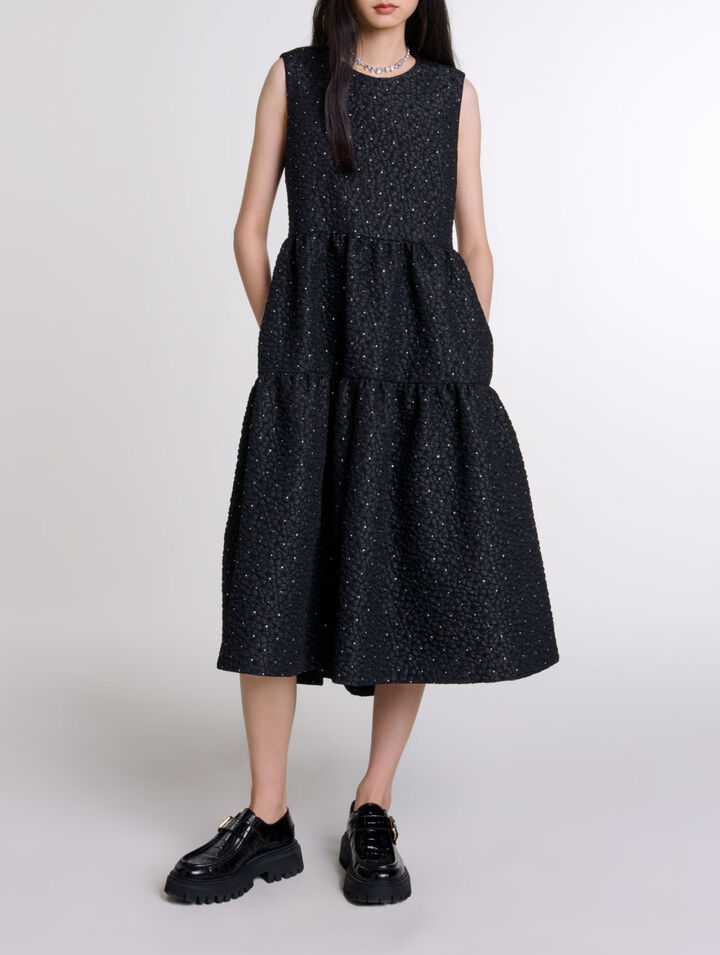 Rhinestone maxi dress