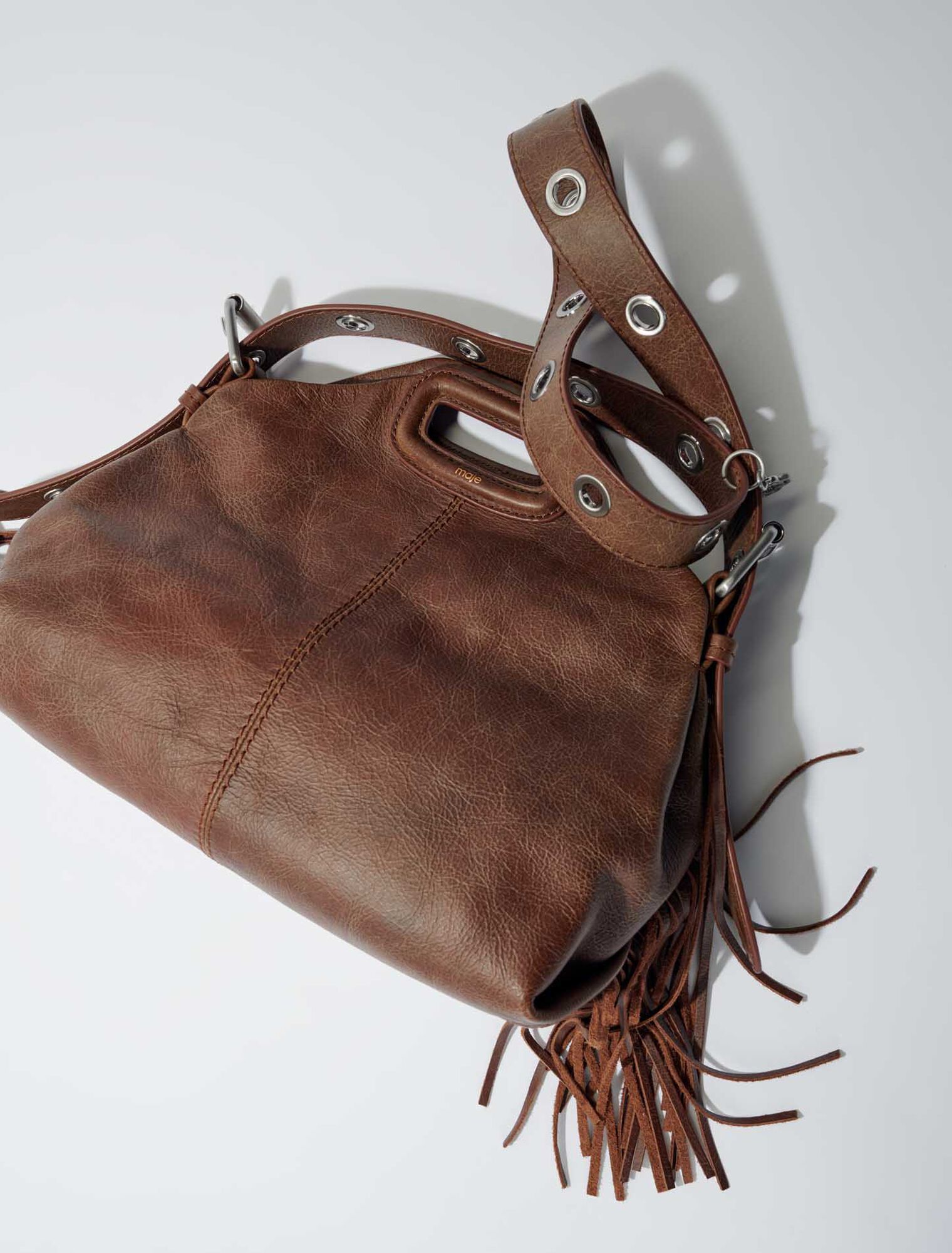 Sac Miss M en cuir vintage