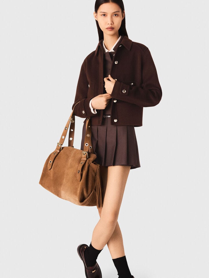 Short reversible coat