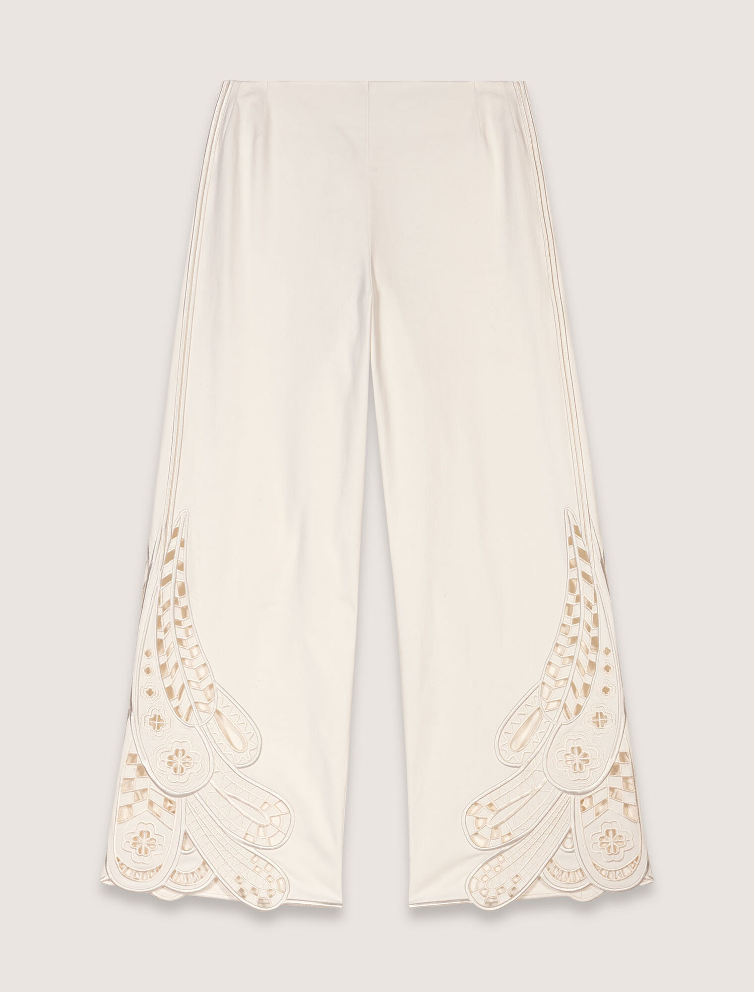 Pantalon brodé