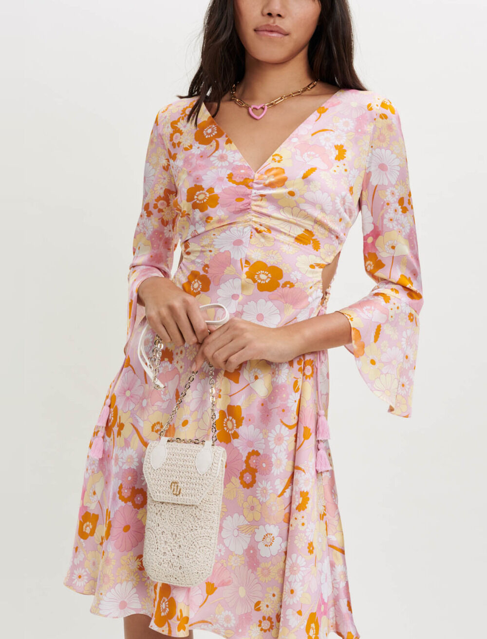 Maje robe jaune shop