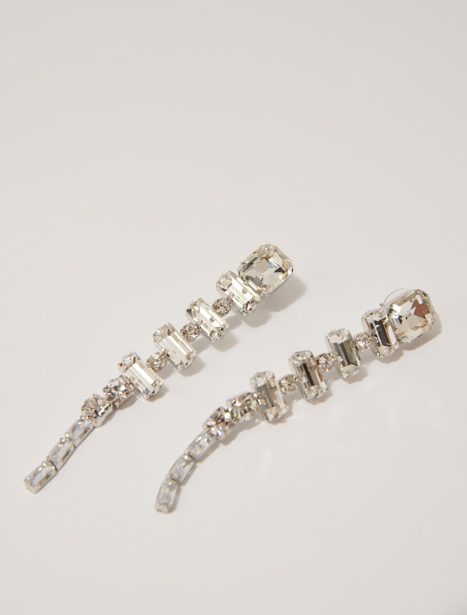 Boucles d'oreilles strass cascade
