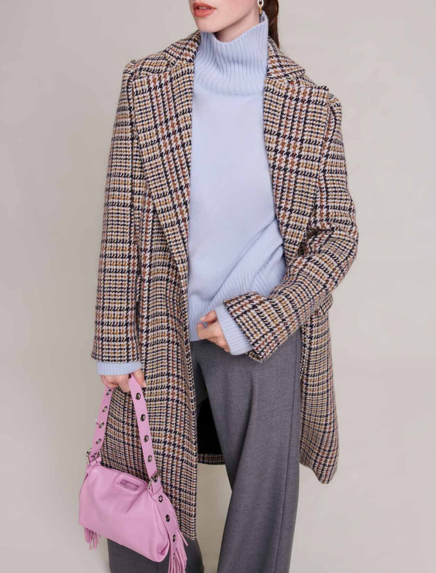 Manteau long tailleur