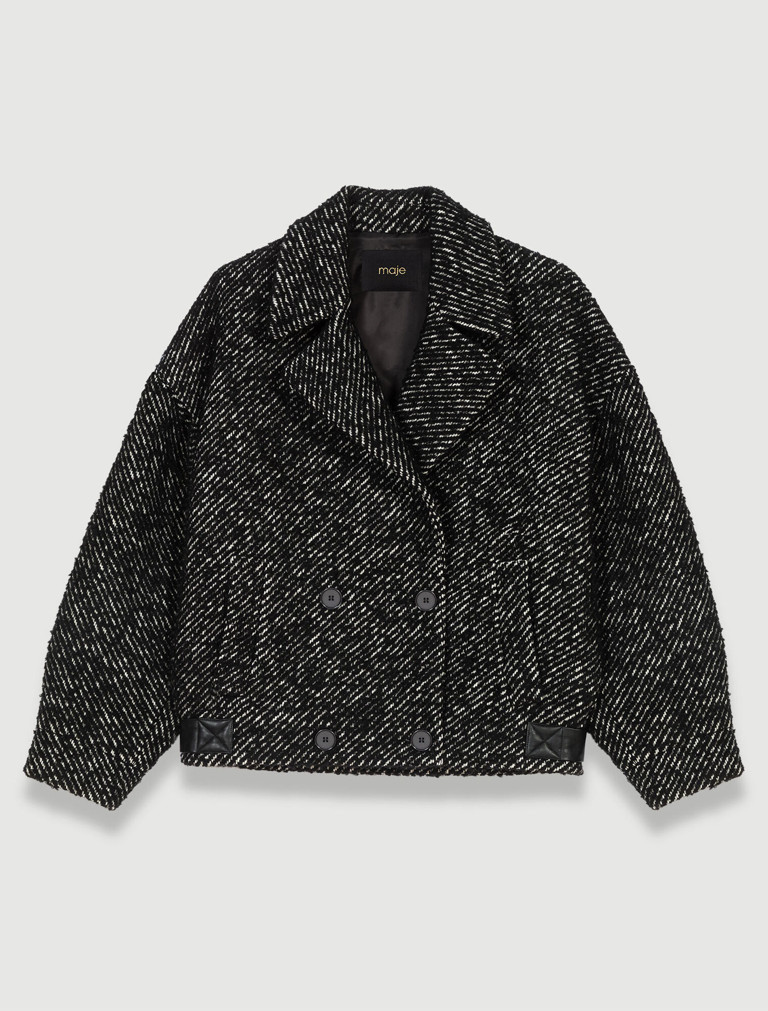 Manteau structuré