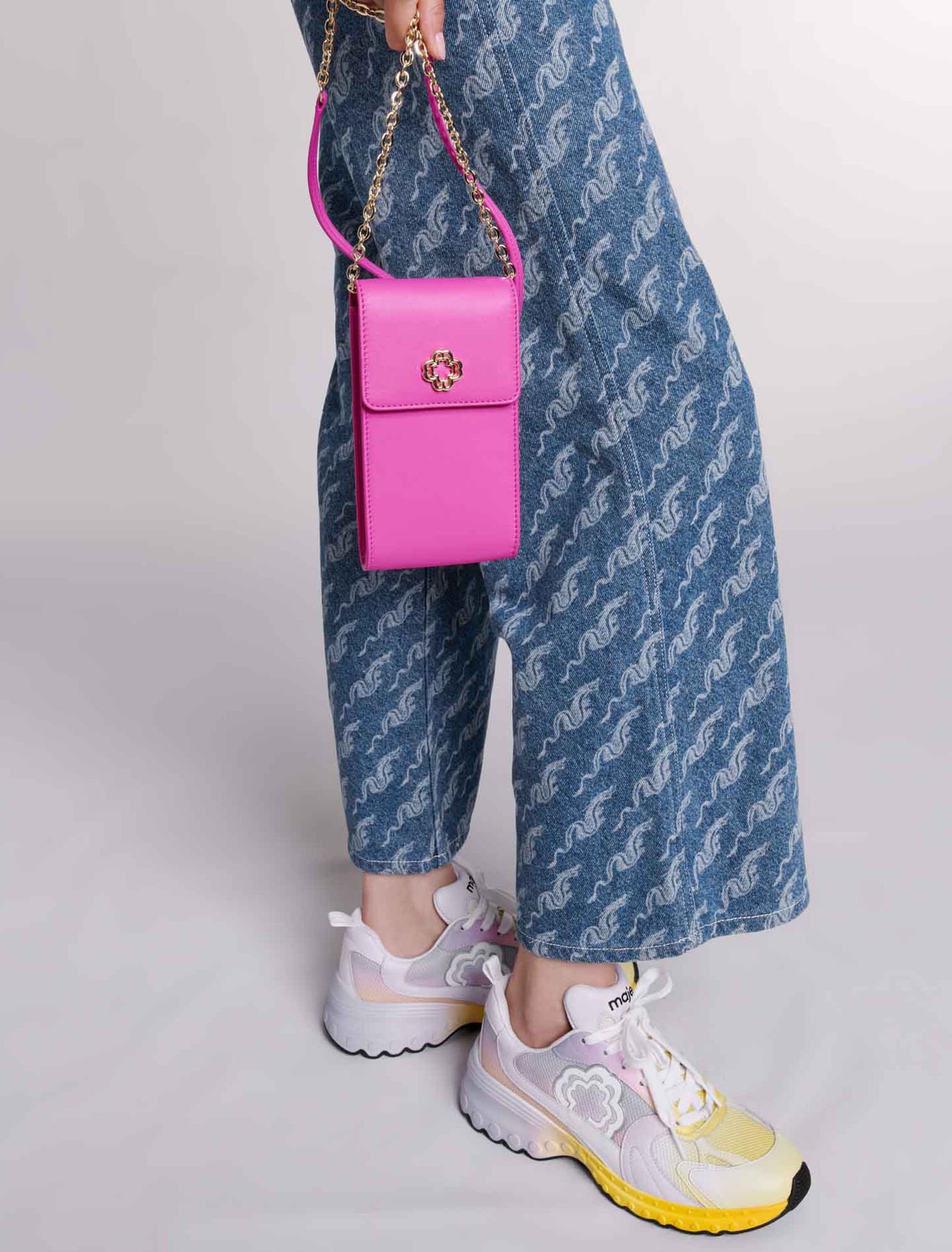 Pochette de téléphone en cuir