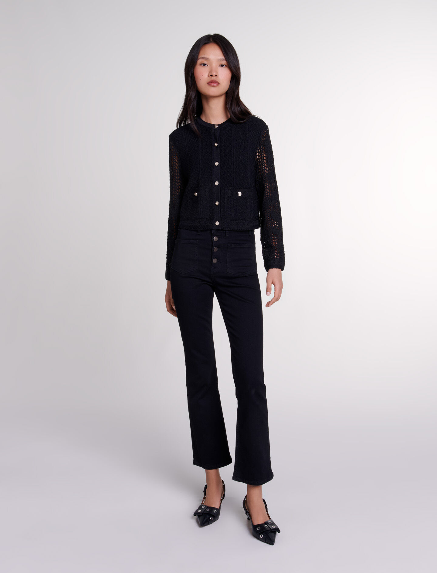 Maje long cardigan new arrivals