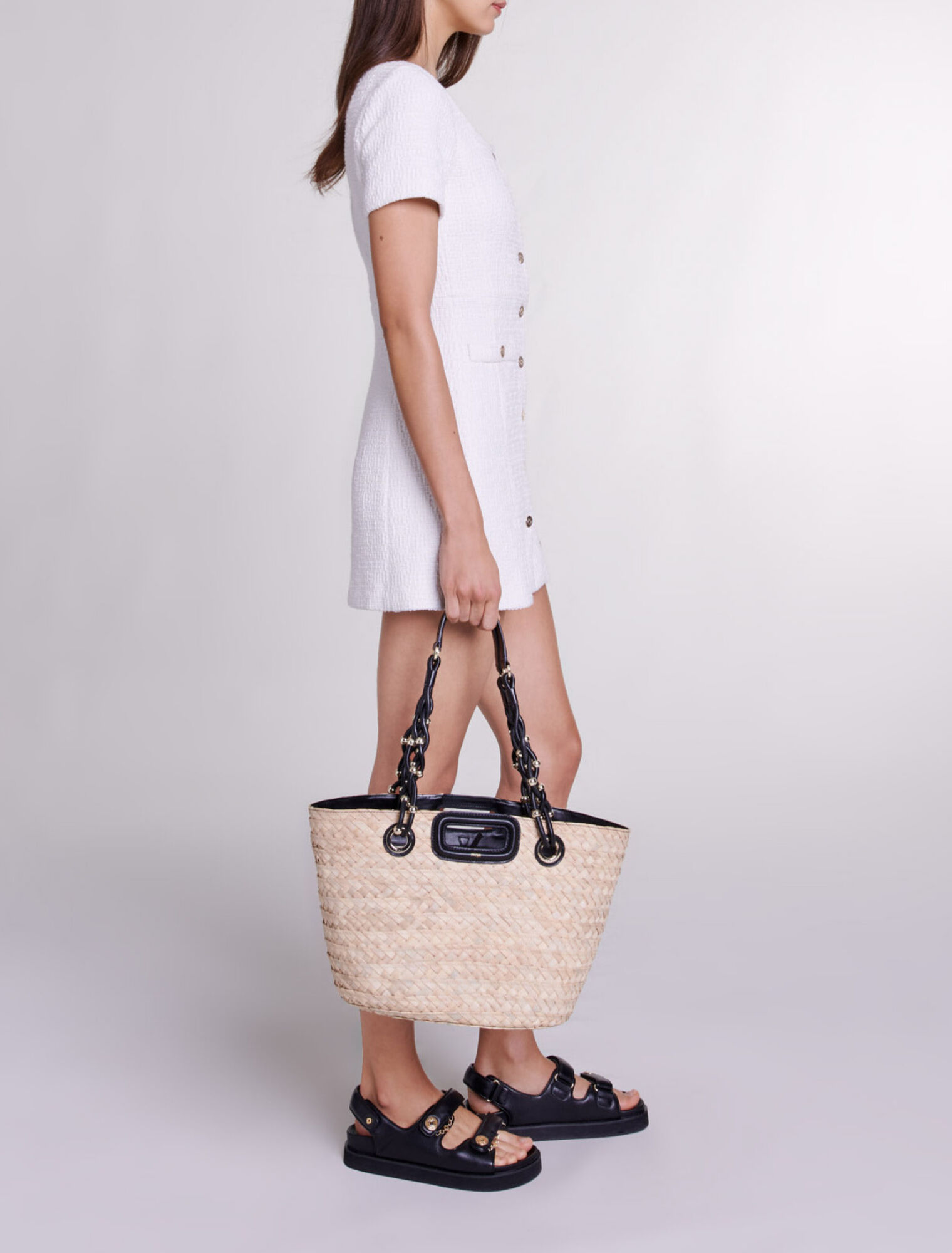 Short tweed dress