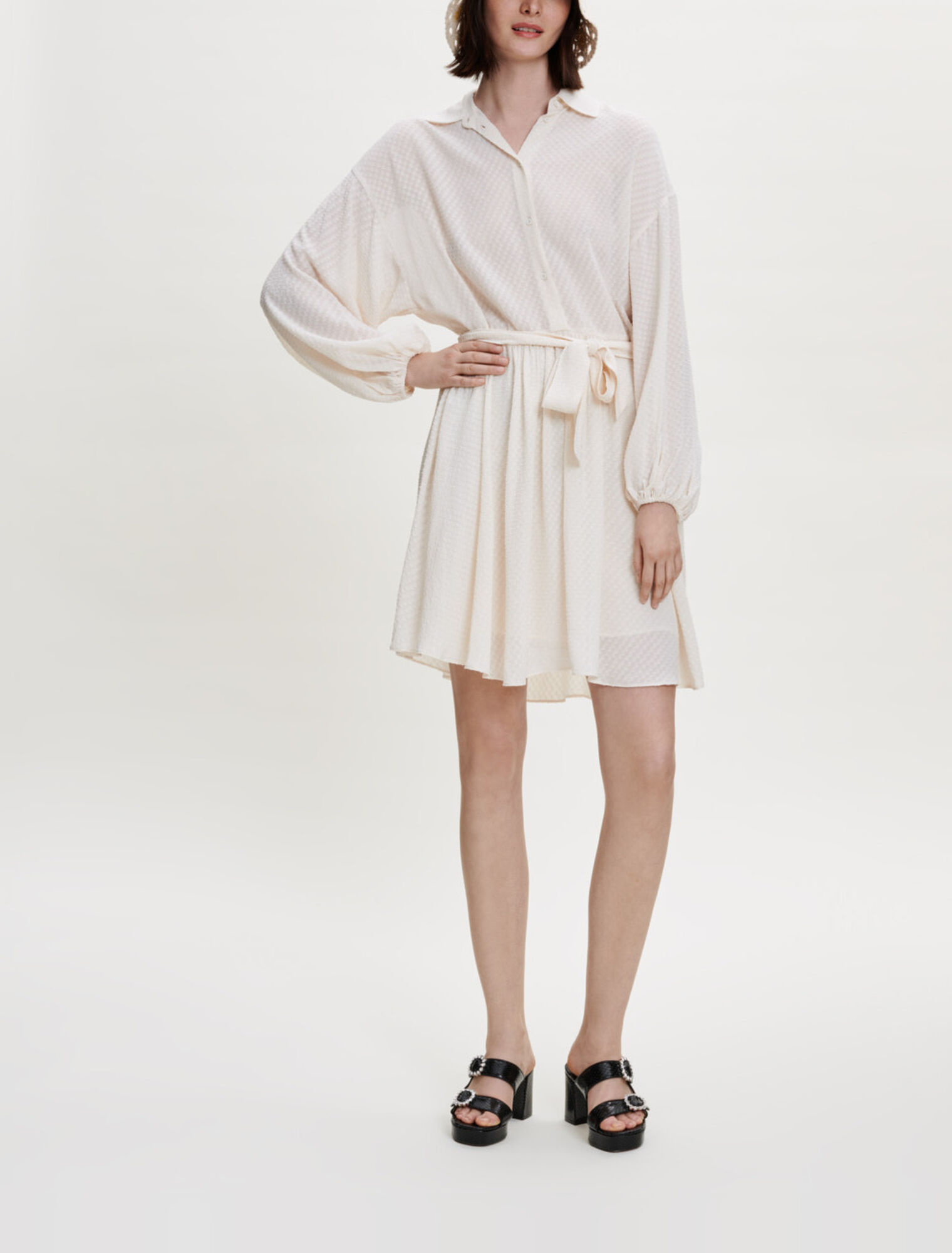 Robe chemise fluide et ample