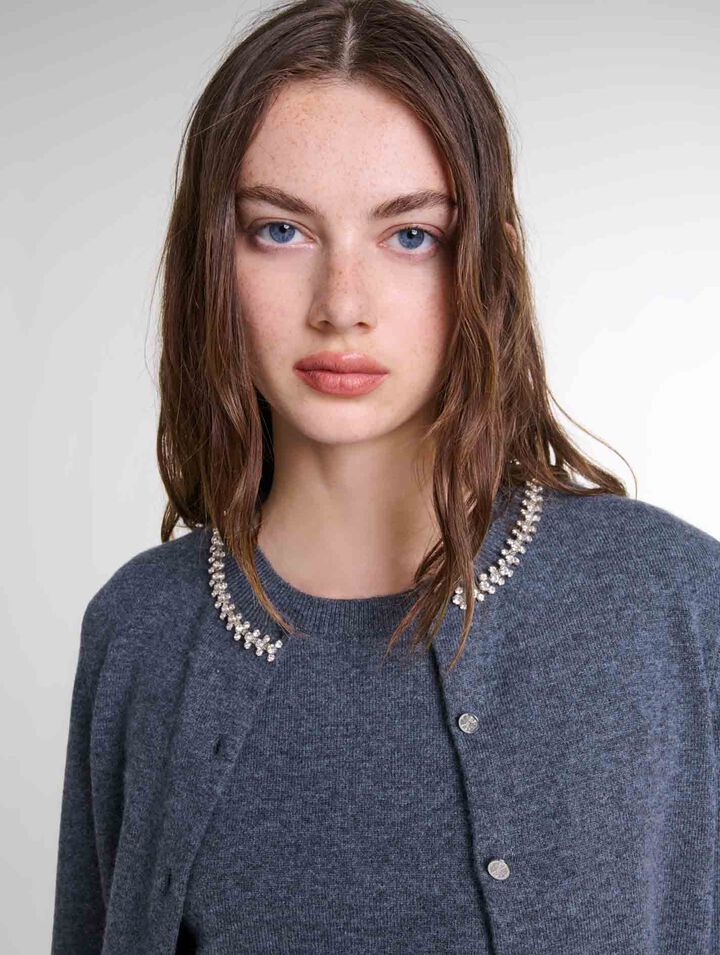 Cardigan 2-en-1 en cachemire