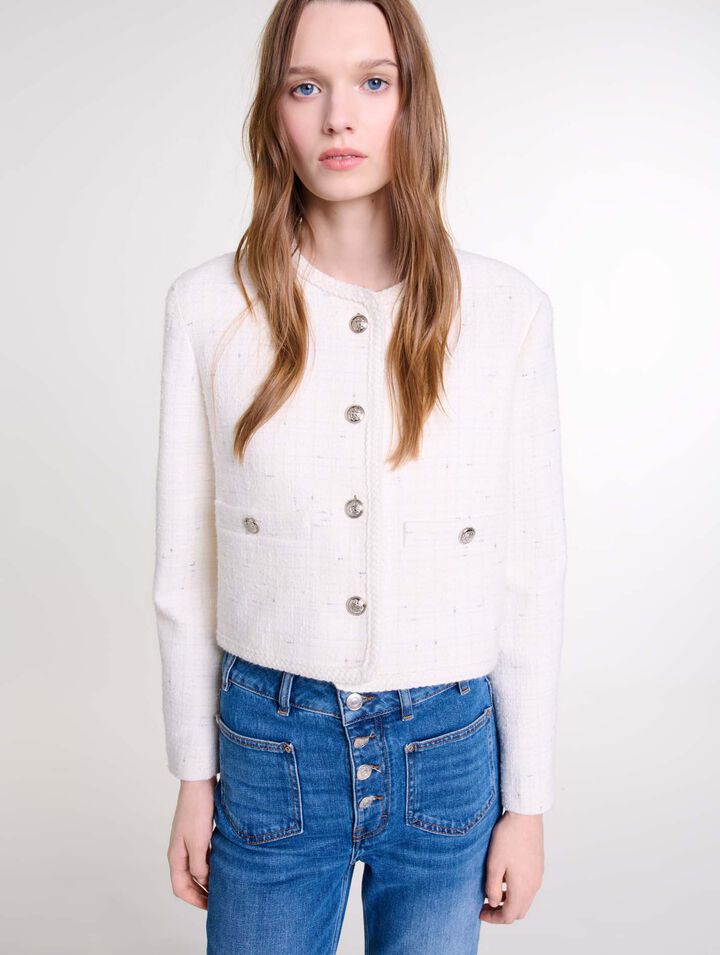 Veste en tweed