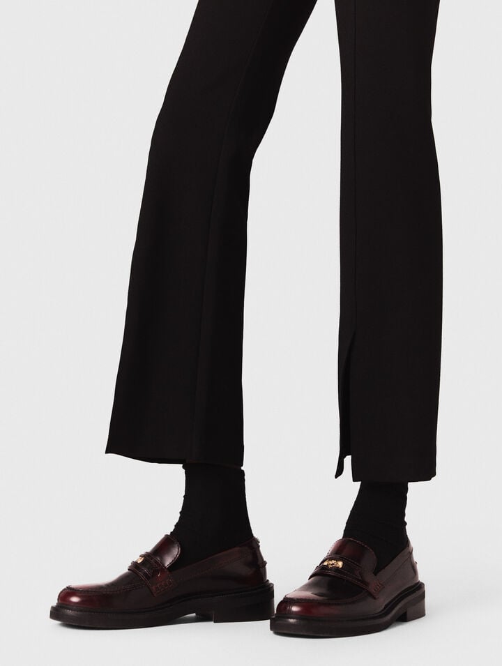 Mocassins en cuir