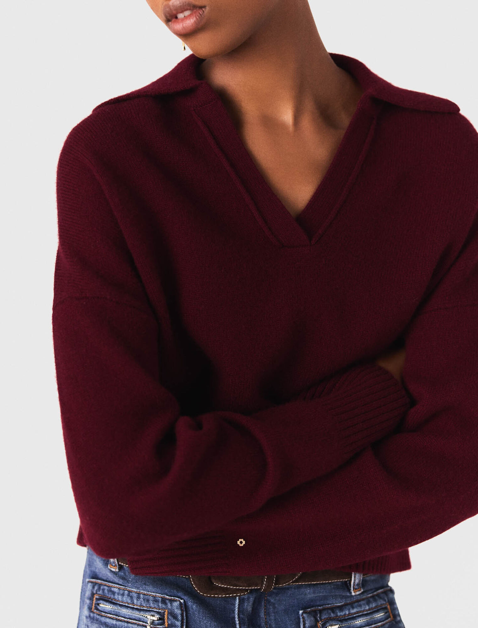 Pull en laine mélangée
