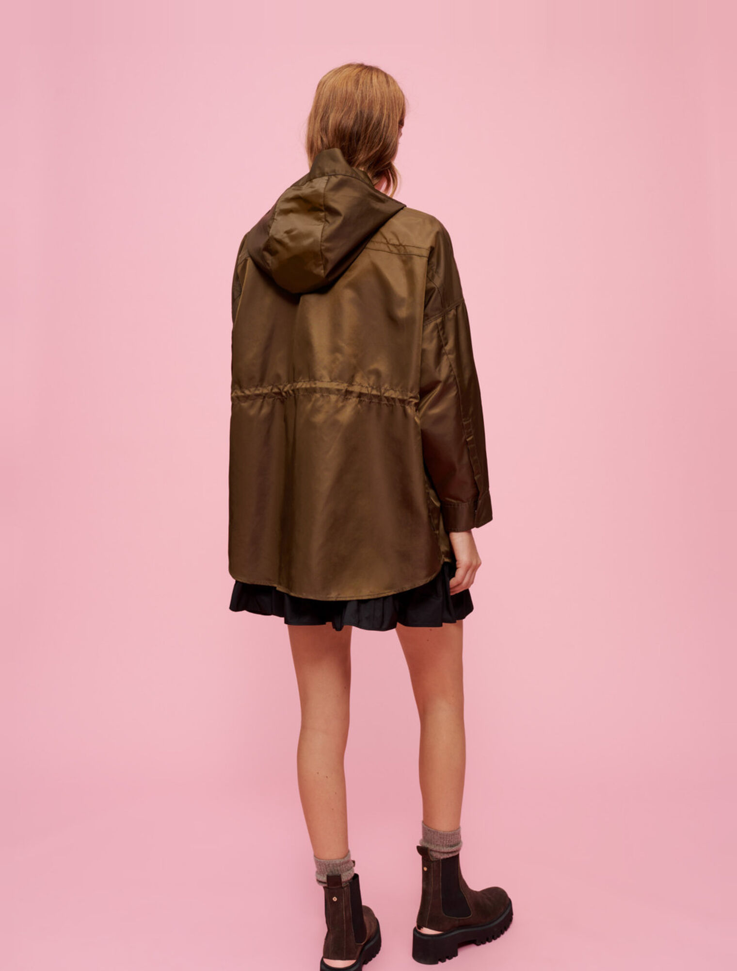Windcheater in technical fabric