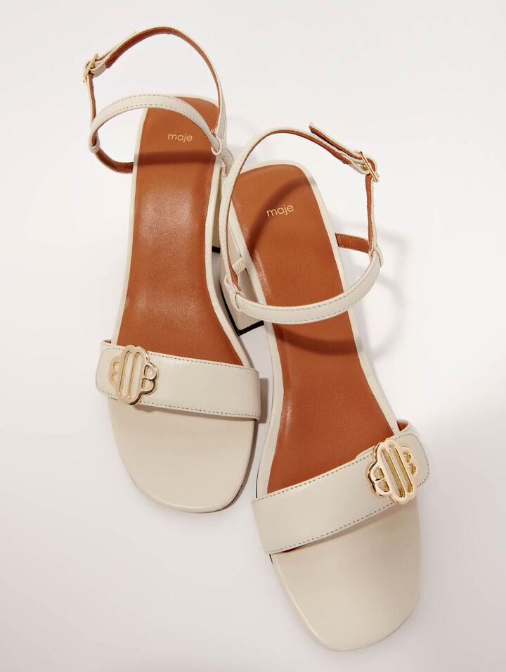 Sandales en cuir