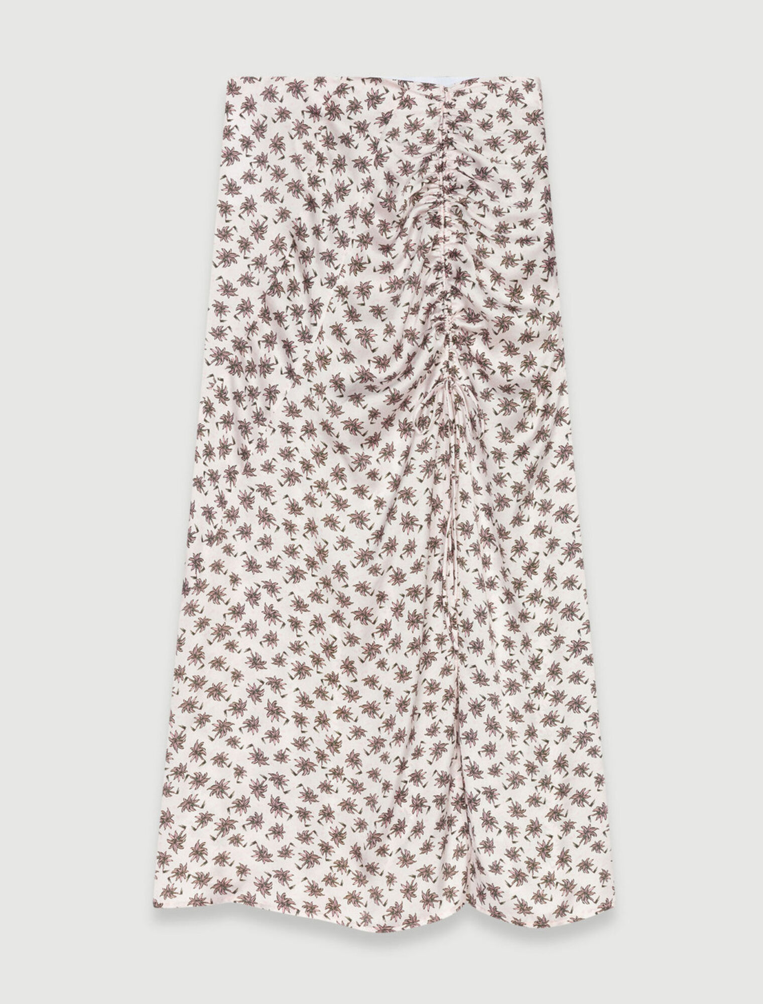 Jupe midi fendue
